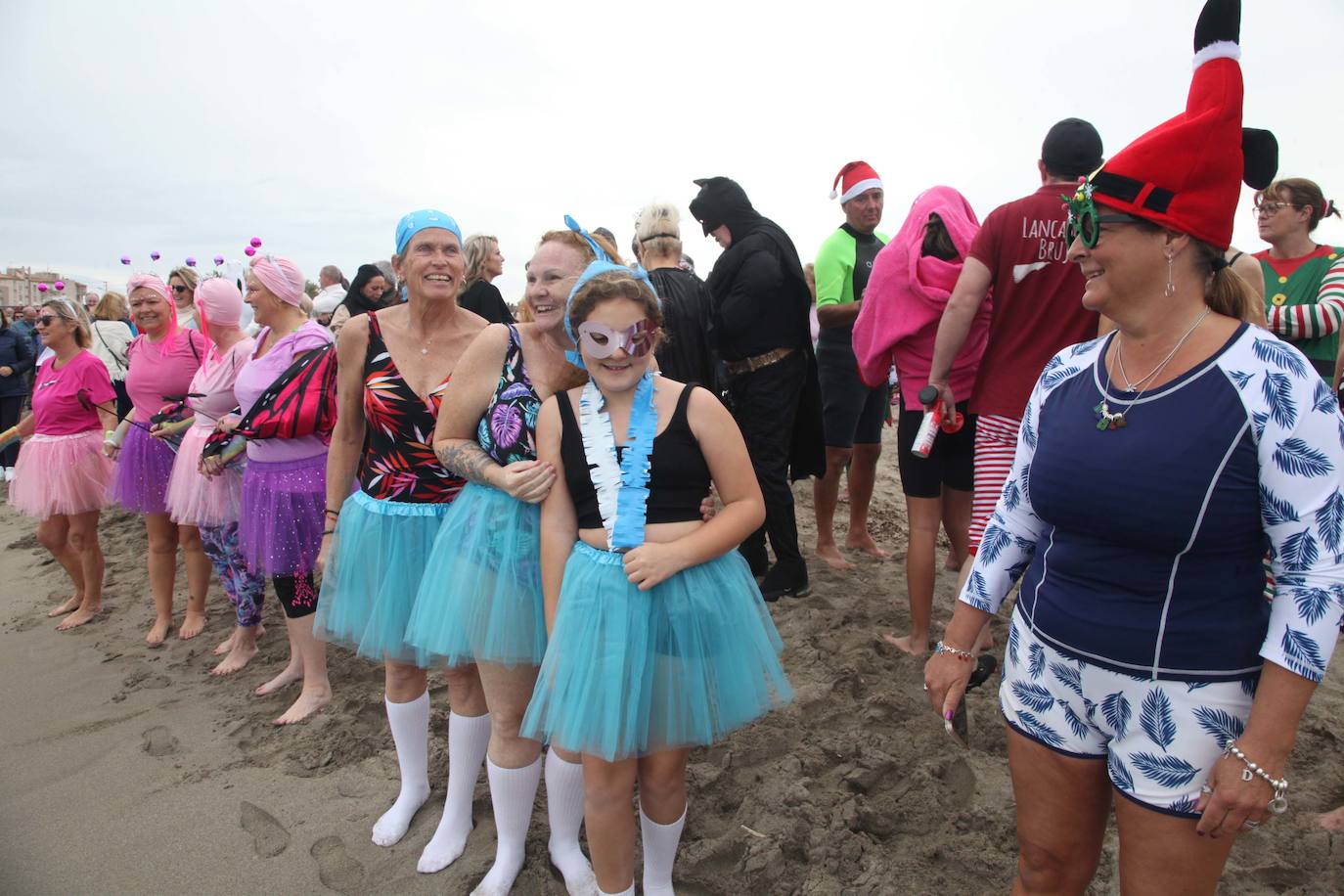 Baño solidario en Xàbia