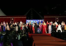 Pasarela del Puerto de las candidatas 2022.
