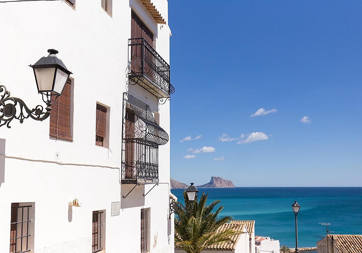 Vistas del Penón d'Ifach desde Altea.