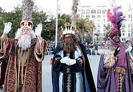 Llegada de los Reyes Magos al puerto de Alicante