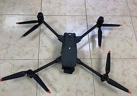 El nuevo dron de la Policía Local de Elda.