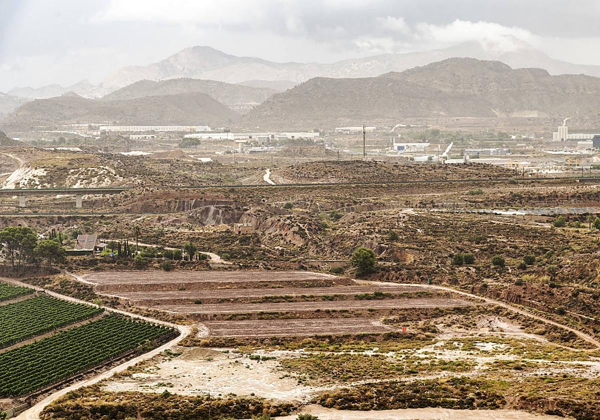 Vistas desde la Sierra de la Mola, en Novelda.