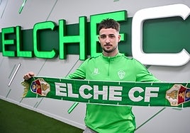 Manu Nieto, en su puesta de largo como franjiverde.