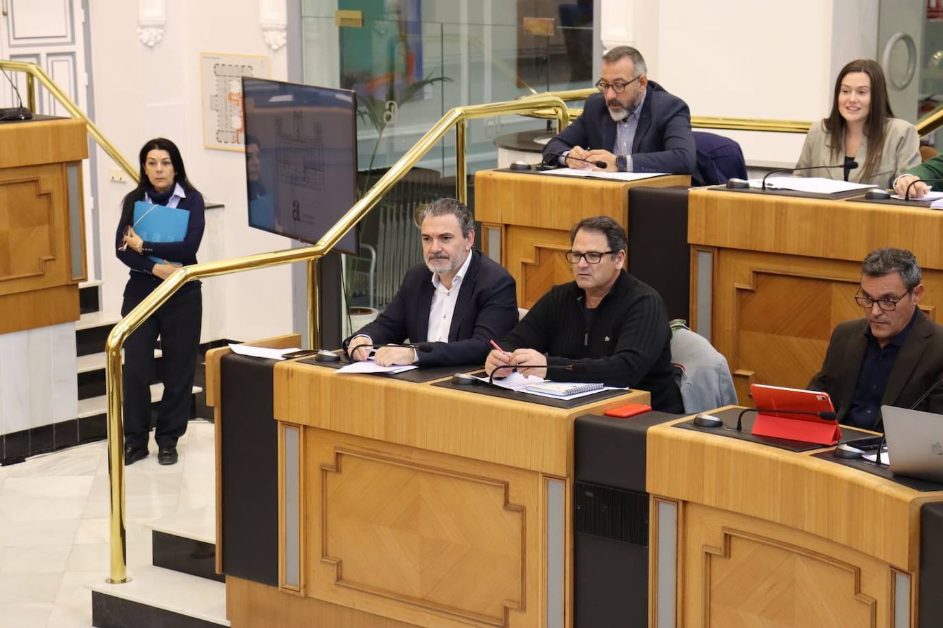 El portavoz socialista en la Diputación, Vicente Arques.