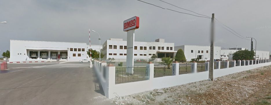 La fábrica de Bimbo de El Verger.