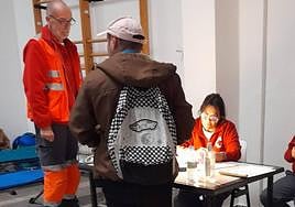 Usuario del albergue.