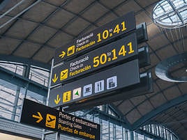 Aeropuerto de Alicante-Elche.