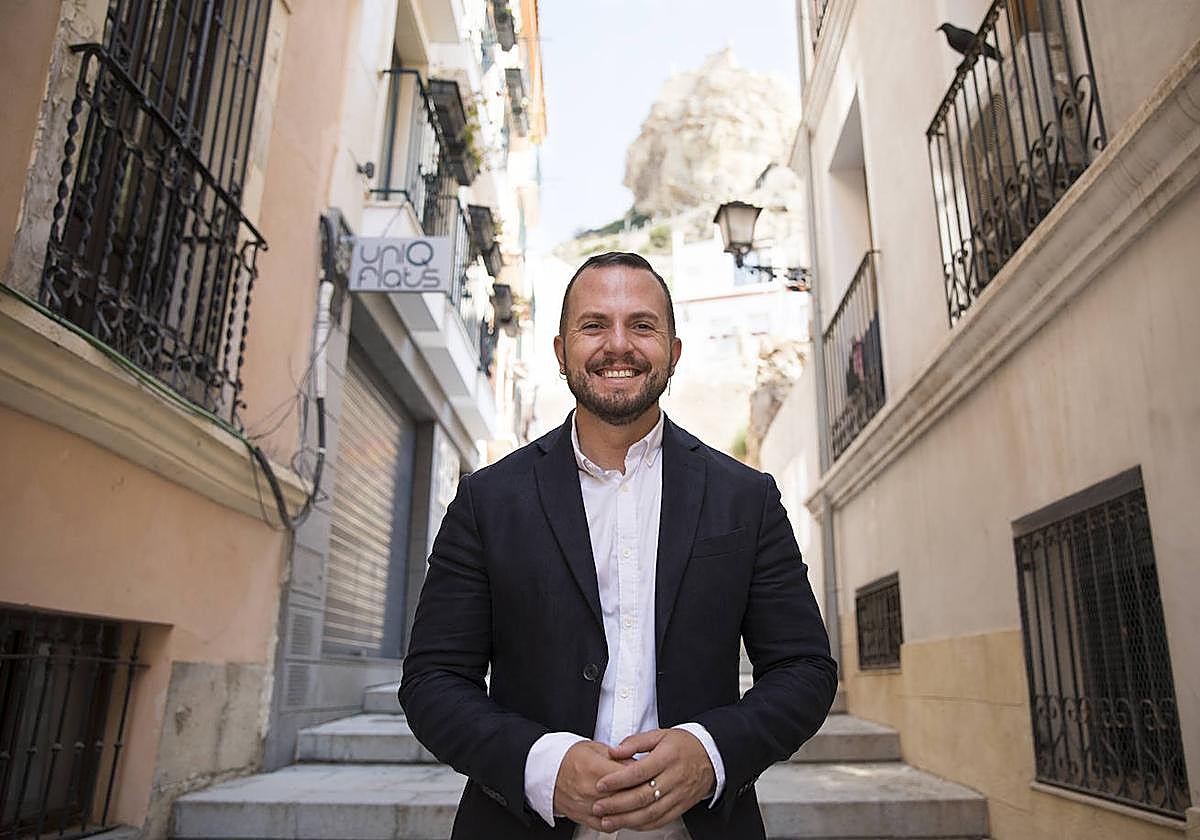 Rafa Mas, portavoz de Compromís en el Ayuntamiento de Alicante.