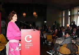 Conferencia de Ágatha Ruiz de la Prada este lunes en Alicante.