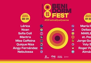 Benidorm Fest 2024: Orden de actuación en las dos semifinales
