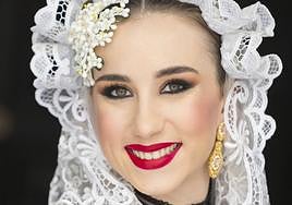 Nuria López Maestre, candidata a bellea del foc de Explanada.