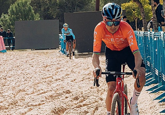 Pidcock, el pasado domingo en Benidorm