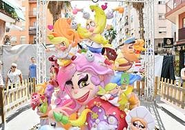 Hoguera infantil de Carolinas Altas en 2023, en categoría Especial,