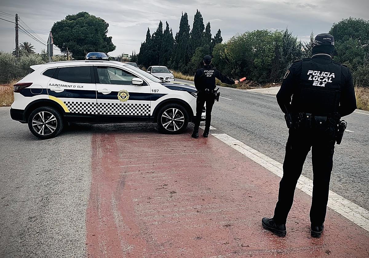 Agente de la Policía Local de Elche.