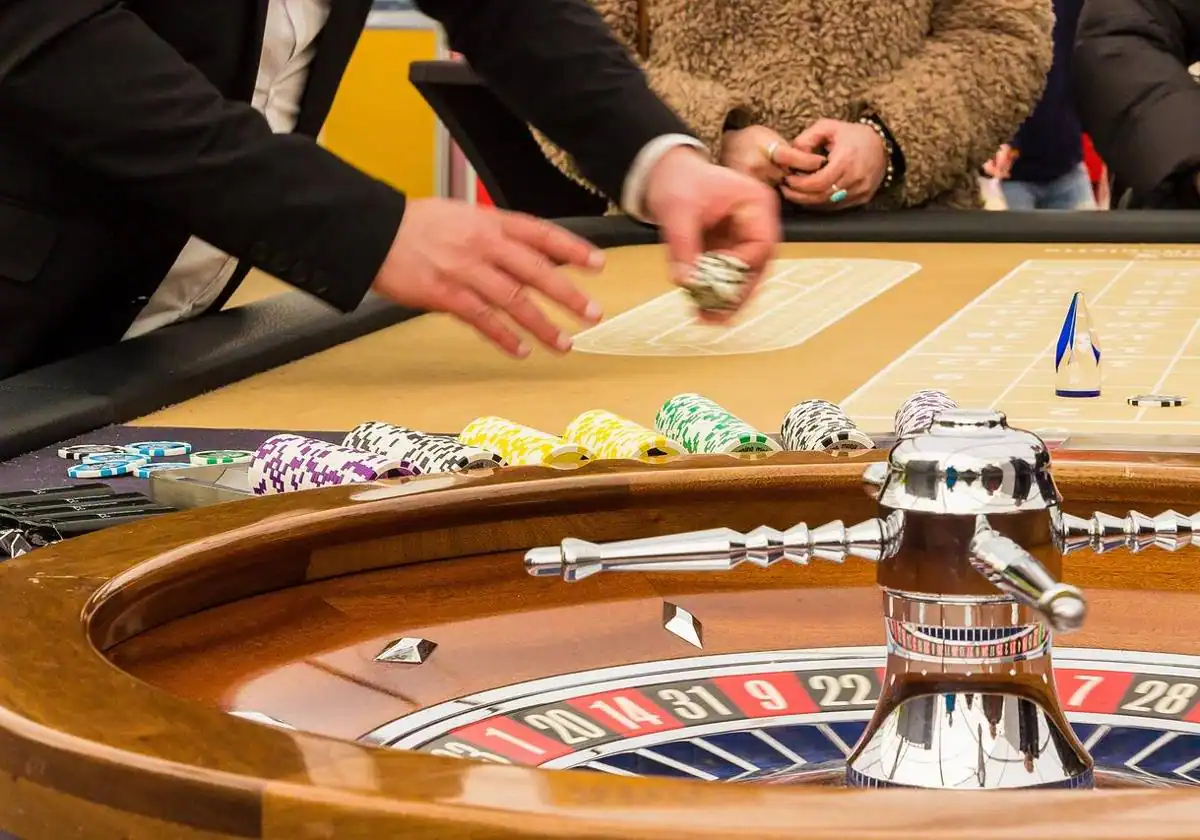 Imagen de archivo de una ruleta en un salón de juegos.