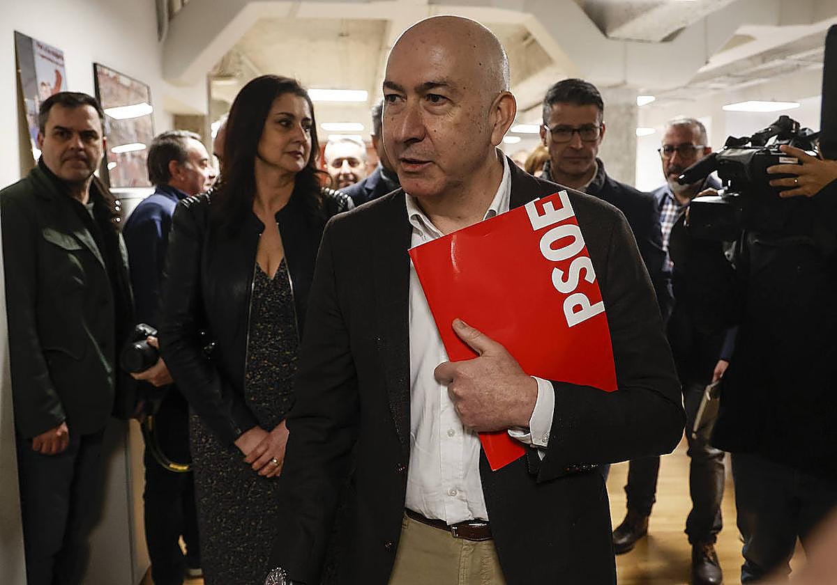 Soler tras oficializar su precandidatura.