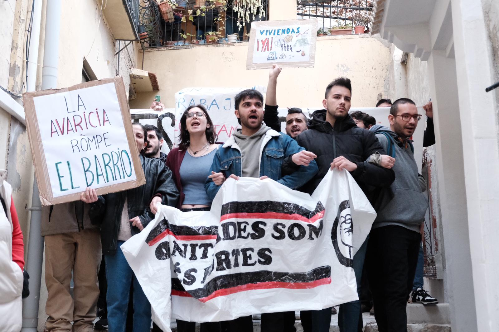 Desahucio de un septuagenario en el centro de Alicante