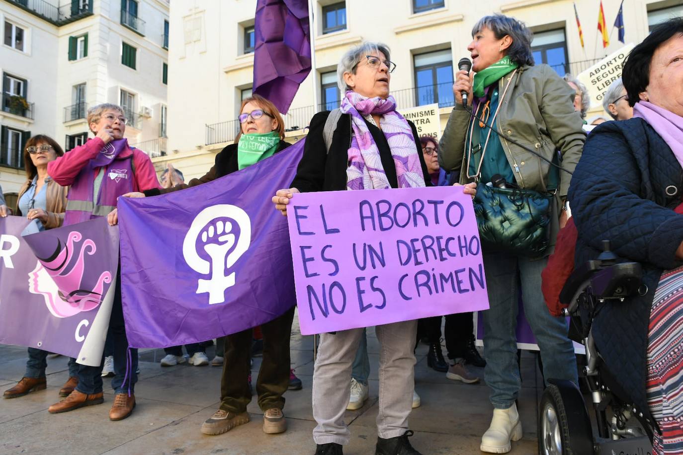 Protesta contra la &#039;oficina antiaborto&#039; de Alicante