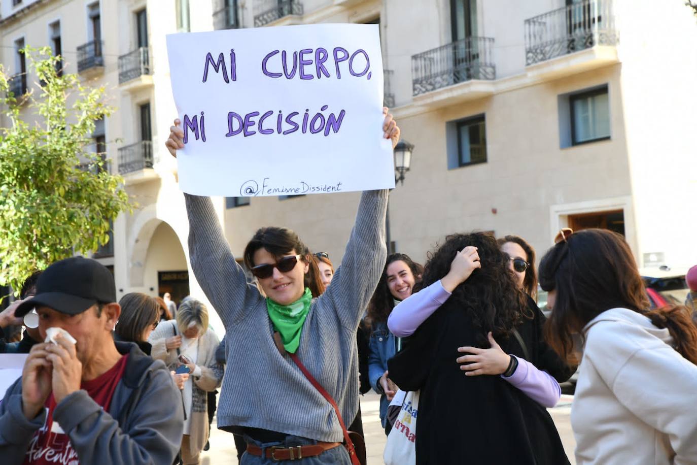 Protesta contra la &#039;oficina antiaborto&#039; de Alicante