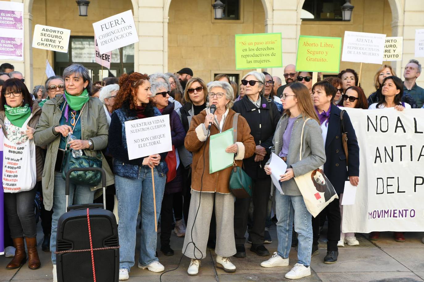 Protesta contra la &#039;oficina antiaborto&#039; de Alicante