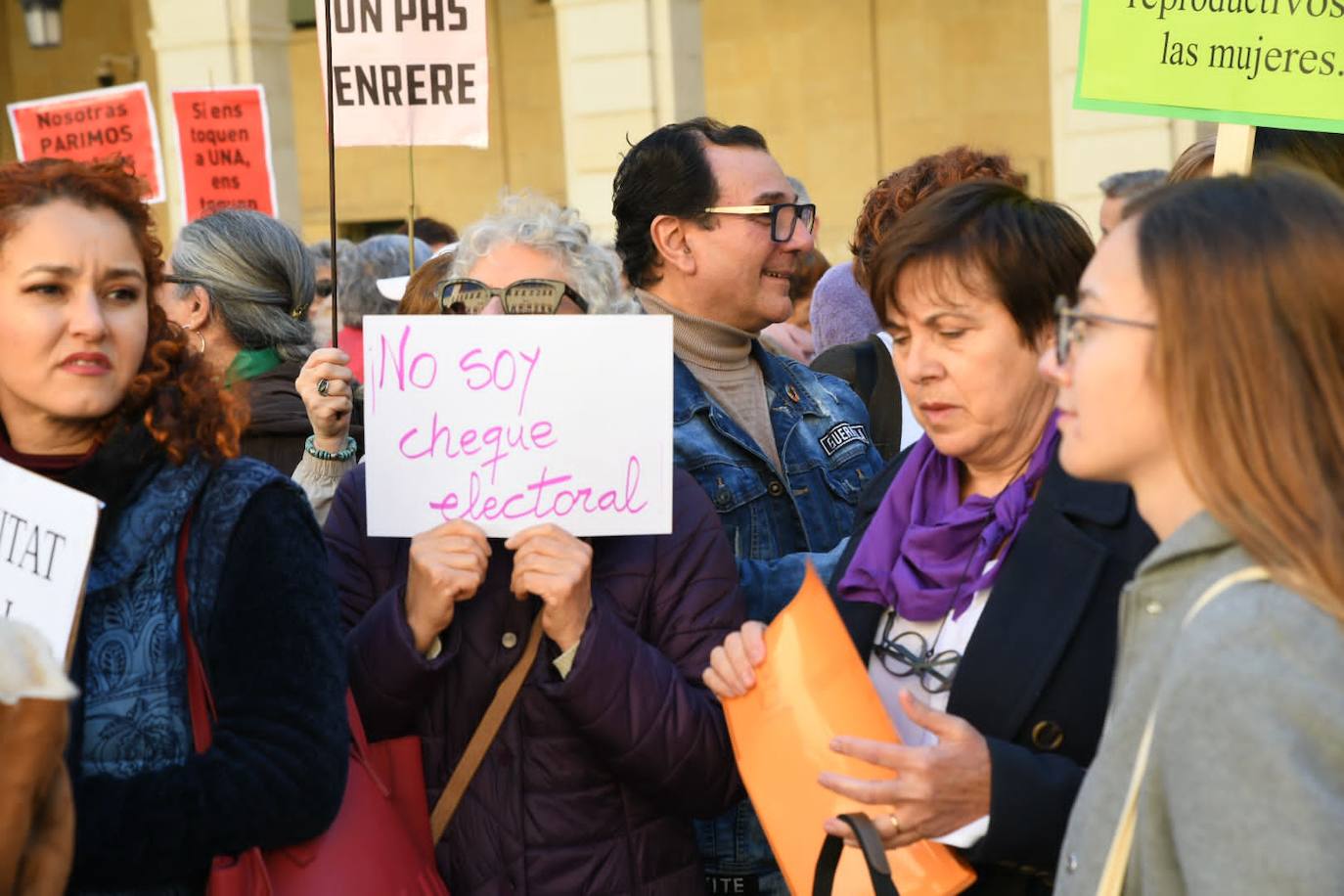 Protesta contra la &#039;oficina antiaborto&#039; de Alicante