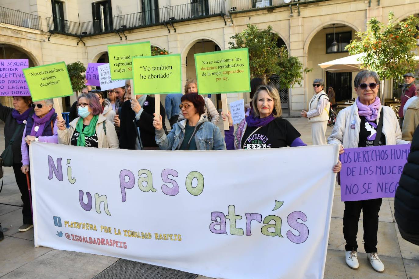 Protesta contra la &#039;oficina antiaborto&#039; de Alicante