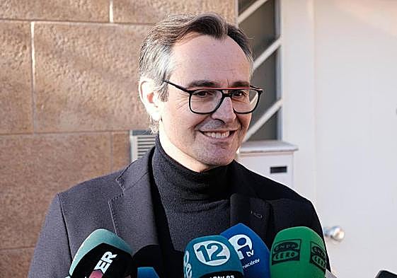 El director general de Aguas de Alicante, Sergio Sánchez.
