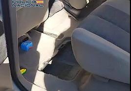 Objetos intervenidos.