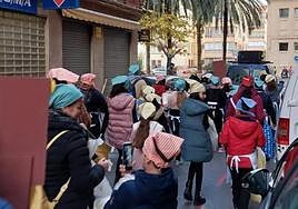 Pasacalles de Carnaval en Alicante.