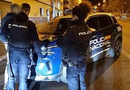 Dispositivo de la Policía Nacional en Alicante.