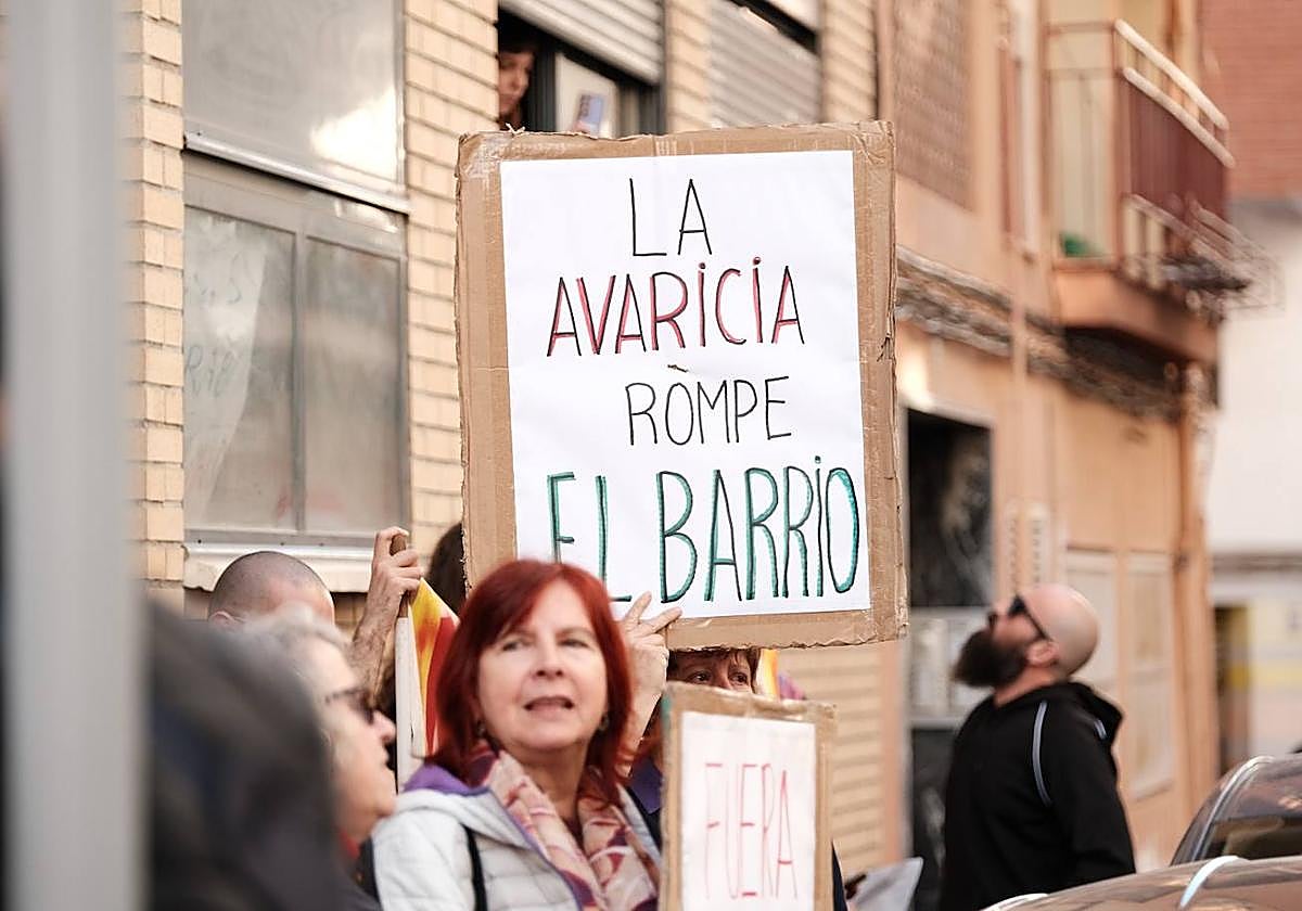 La paralización de un desahucio en imágenes