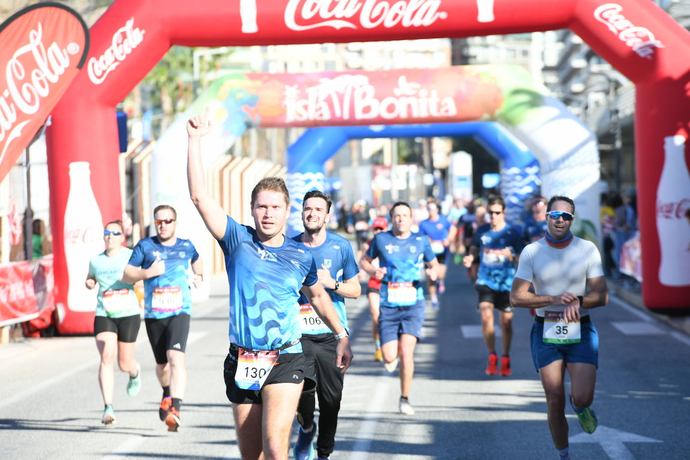 Las mejores imágenes de la Media Maratón de Alicante