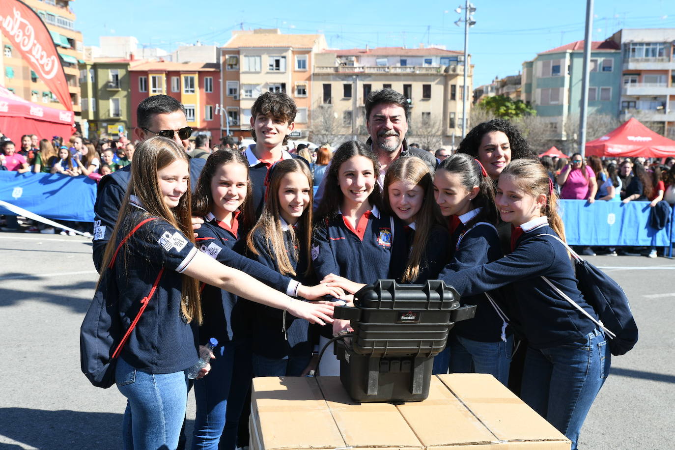 La mascletà de las Hogueras de Alicante en el ADDA, foto a foto