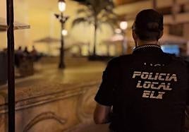 Policía Local de Elche, en imagen de archivo.
