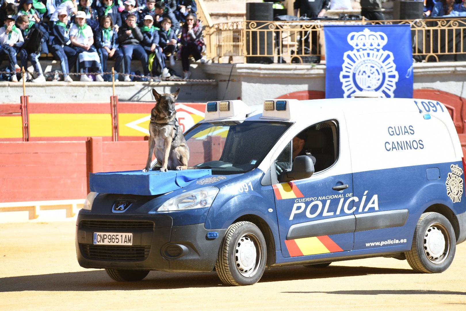 Imágenes de la espectacular exhibición de la Policía Nacional en Alicante