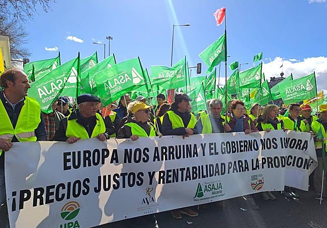 Manifestación en Madrid.