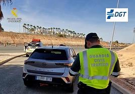 Control de la Guardia Civil.