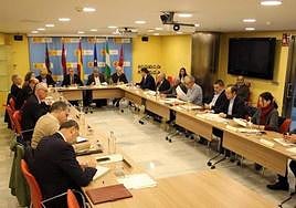 Primera reunión de la Comisión Permanente de la Sequía (CPS) de la Confederación Hidrográfica del Segura.