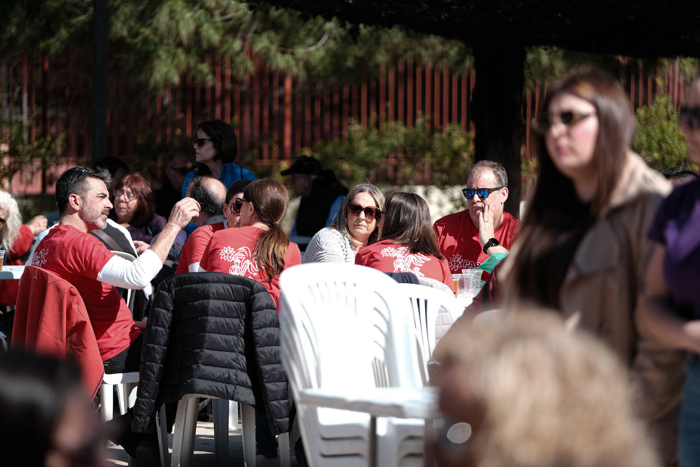Cerca de 500 barraquers celebran su primer gran día