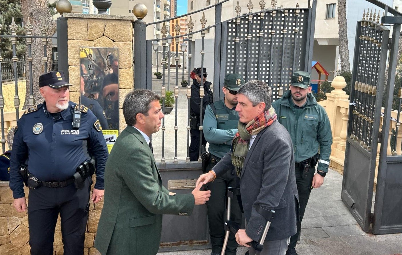 Las imágenes del incendio mortal en La Vila Joiosa