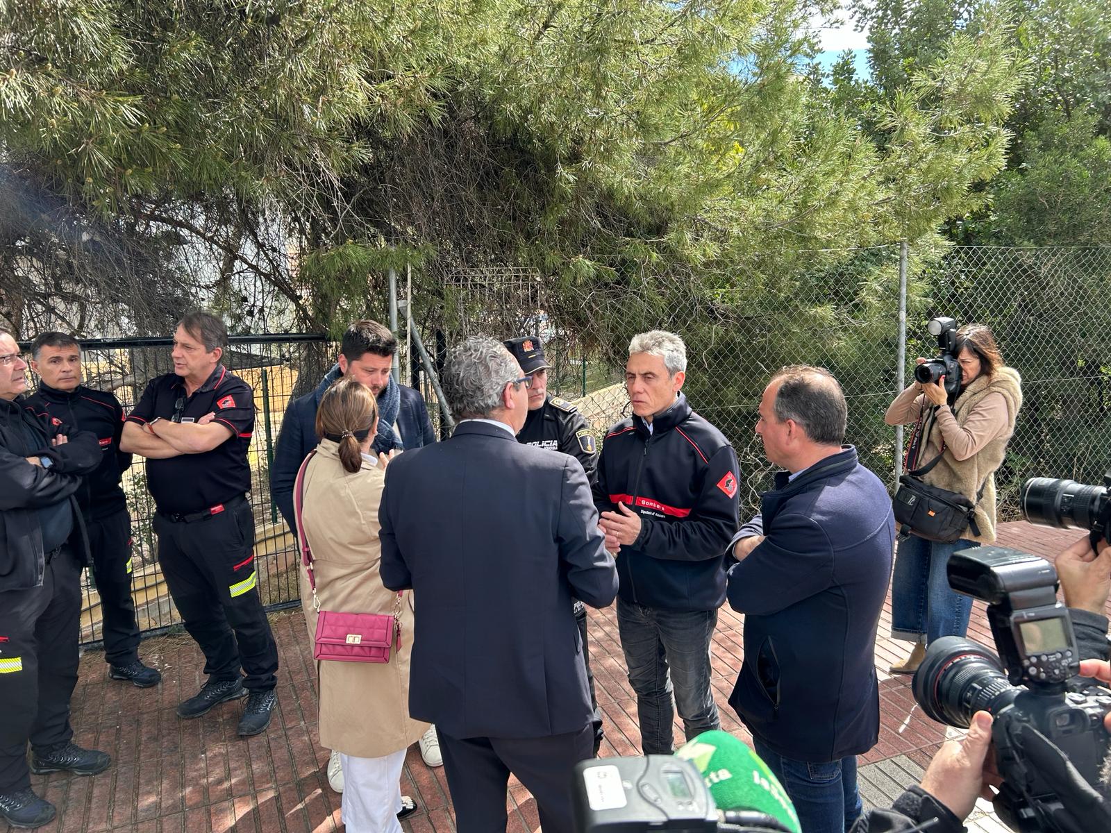 Las imágenes del incendio mortal en La Vila Joiosa