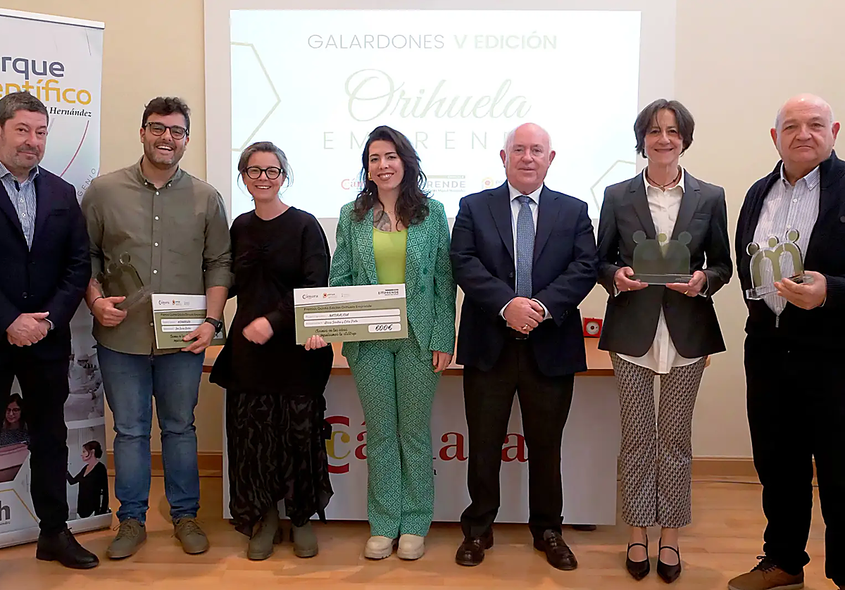 El Parque Científico de la UMH y la Cámara de Comercio entregan los Premios 'Orihuela Emprende'