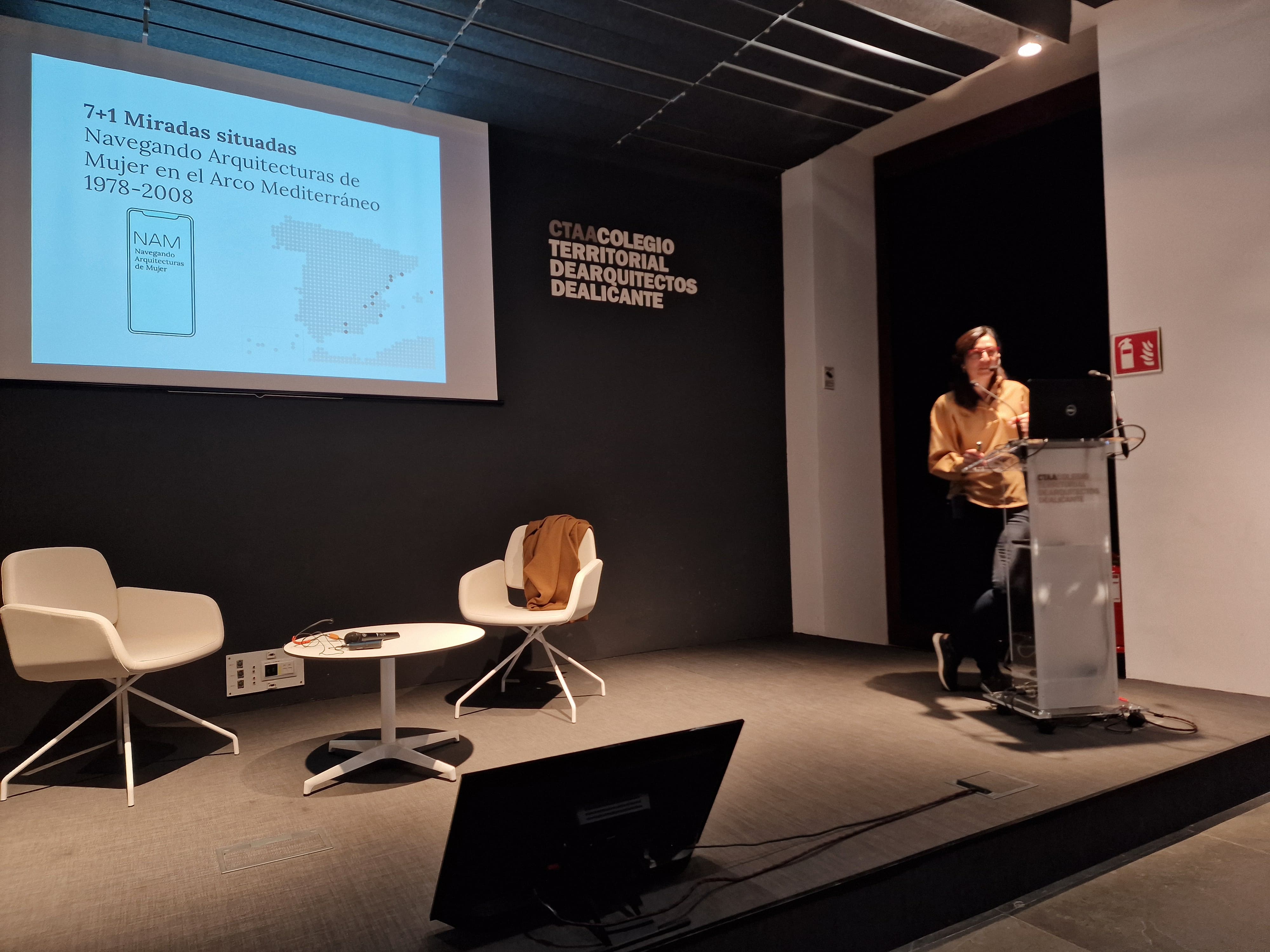 Presentación de NAM en '7+1. Miradas Situadas'-