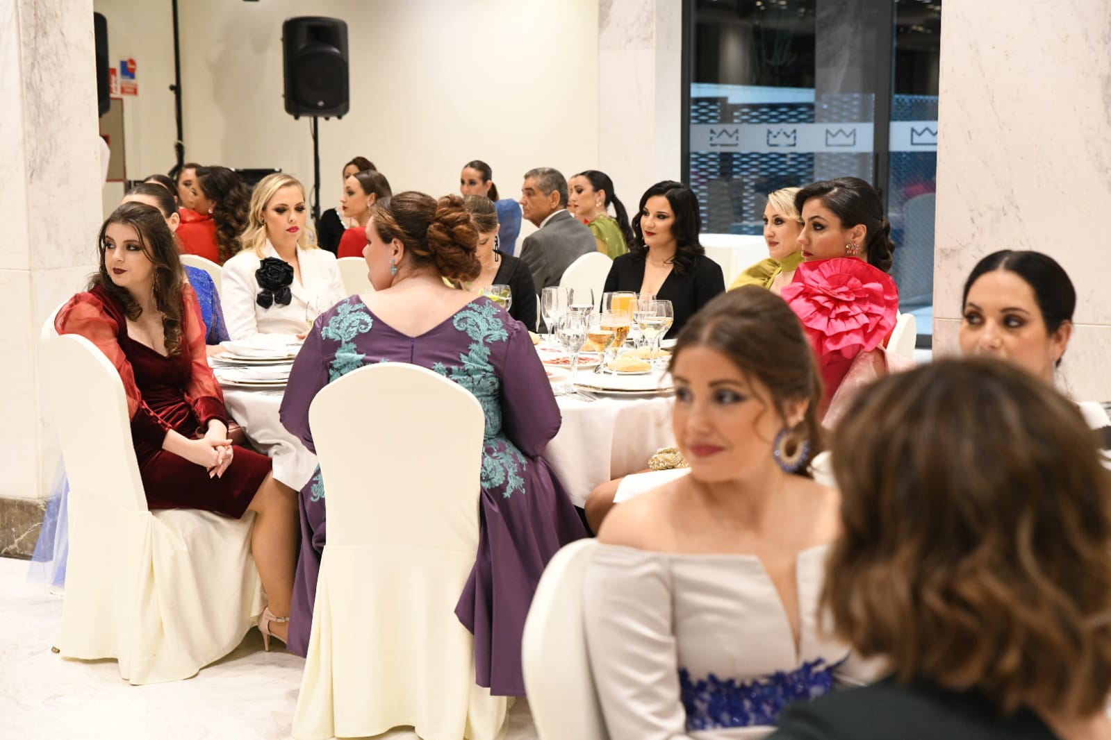 Todos los looks de las candidatas en la cena de gala en Murcia