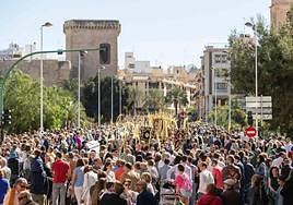 Domingo de Ramos celebrado en Elche.