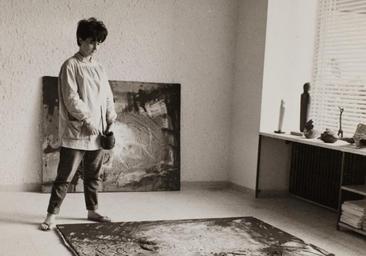 Arranca el montaje de la exposición de Juana Francés en el Centro Niemeyer