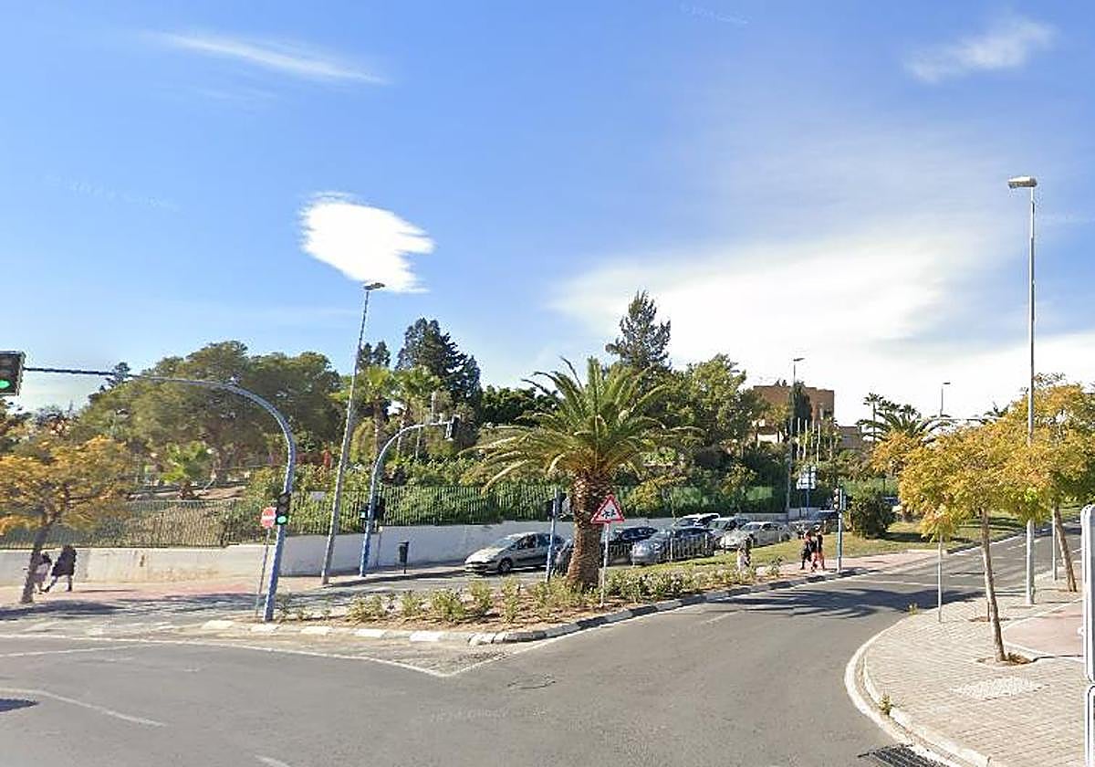 Inmediaciones de la avenida Vicente Blasco Ibáñez de Alicante.