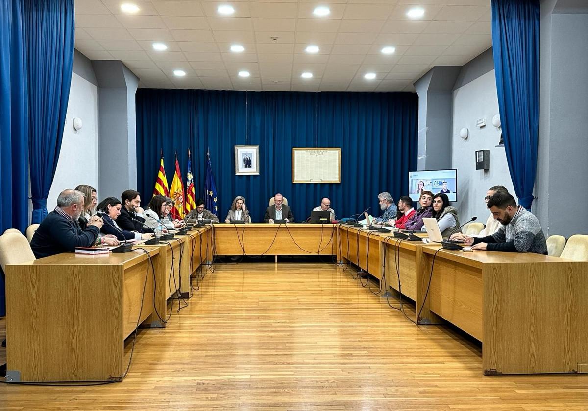 Pleno extraordinario del Ayuntamiento de El Campello.