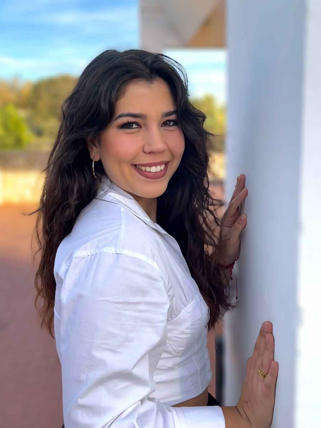 Lucía Vallés Iborra, candidata de la hoguera Santa Isabel.