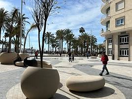 Así ha quedado el fondo de saco de la Explanada